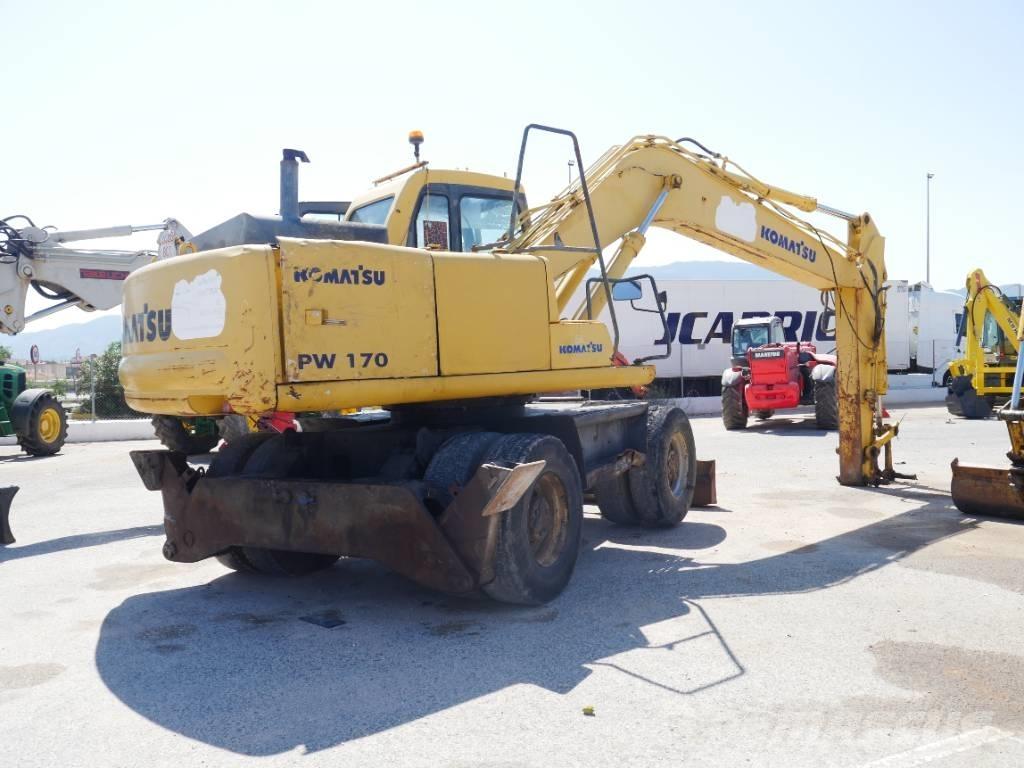 Komatsu PW 170 Bageri točkaši