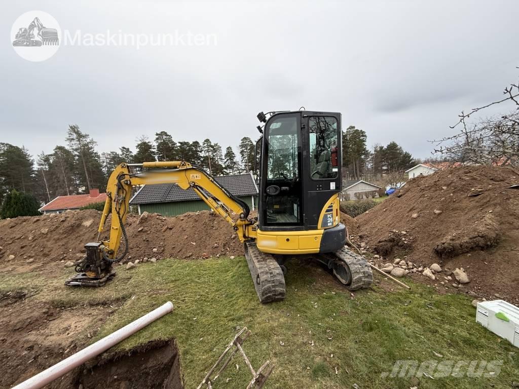 Komatsu PC 26 MR-3 Mini bageri < 7t