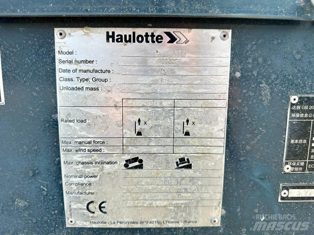 Haulotte HA16RTJ Zglobne podizne platforme
