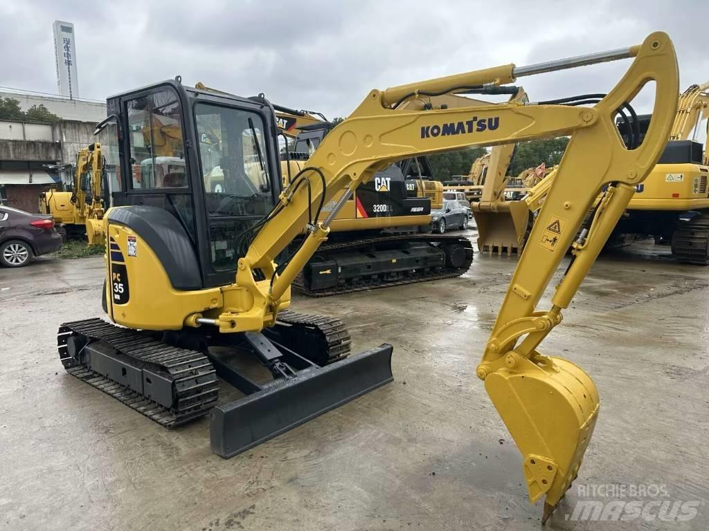 Komatsu PC 35 MR Mini bageri < 7t