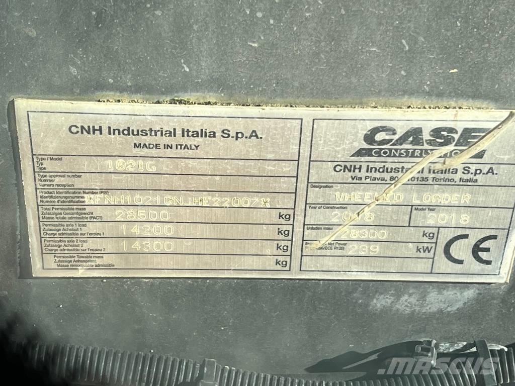 CASE 1021 G Utovarivači na točkove