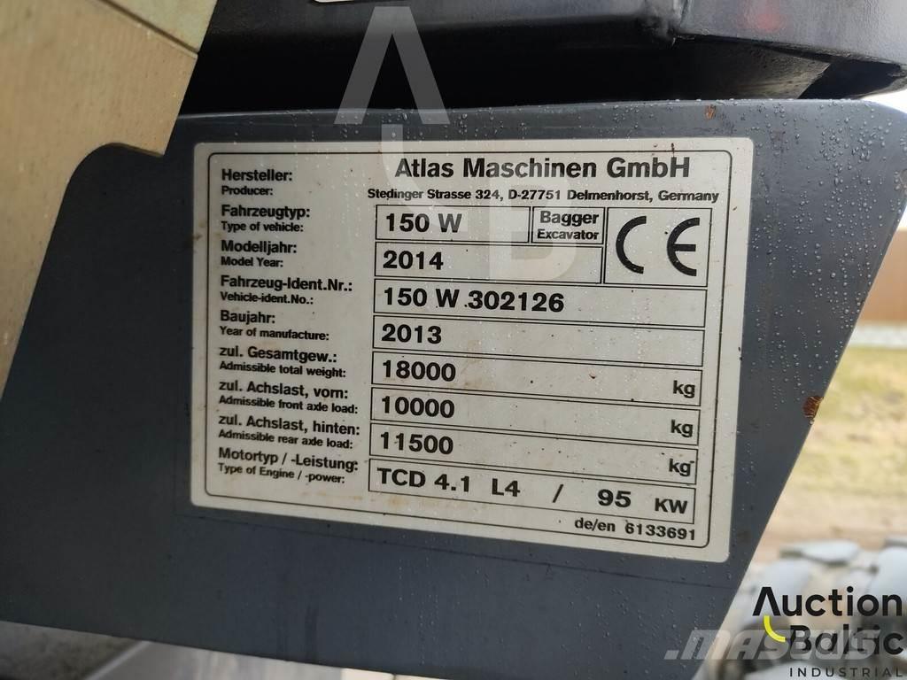 Atlas 150 W Bageri točkaši