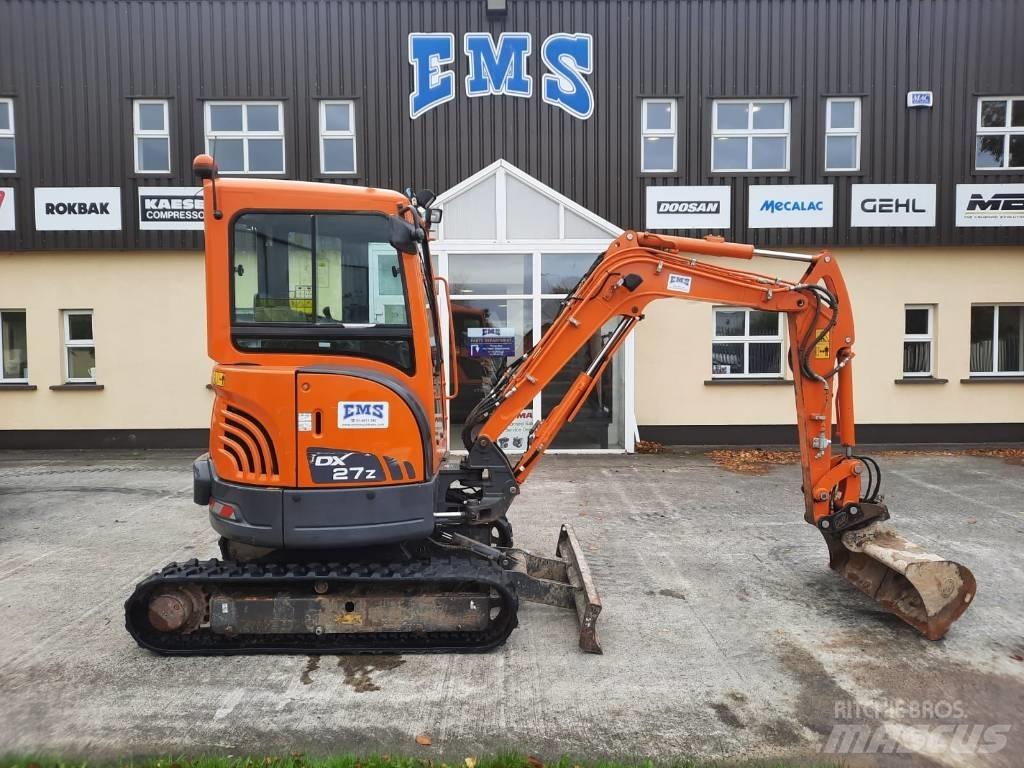 Doosan DX 27 Z Mini bageri < 7t