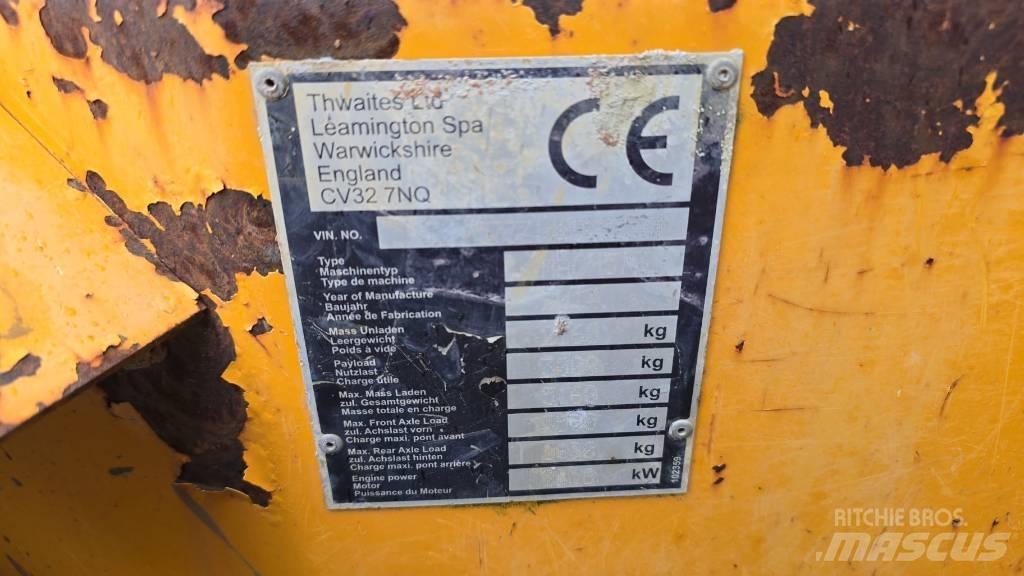 Thwaites 3 ton Damperi za gradilište
