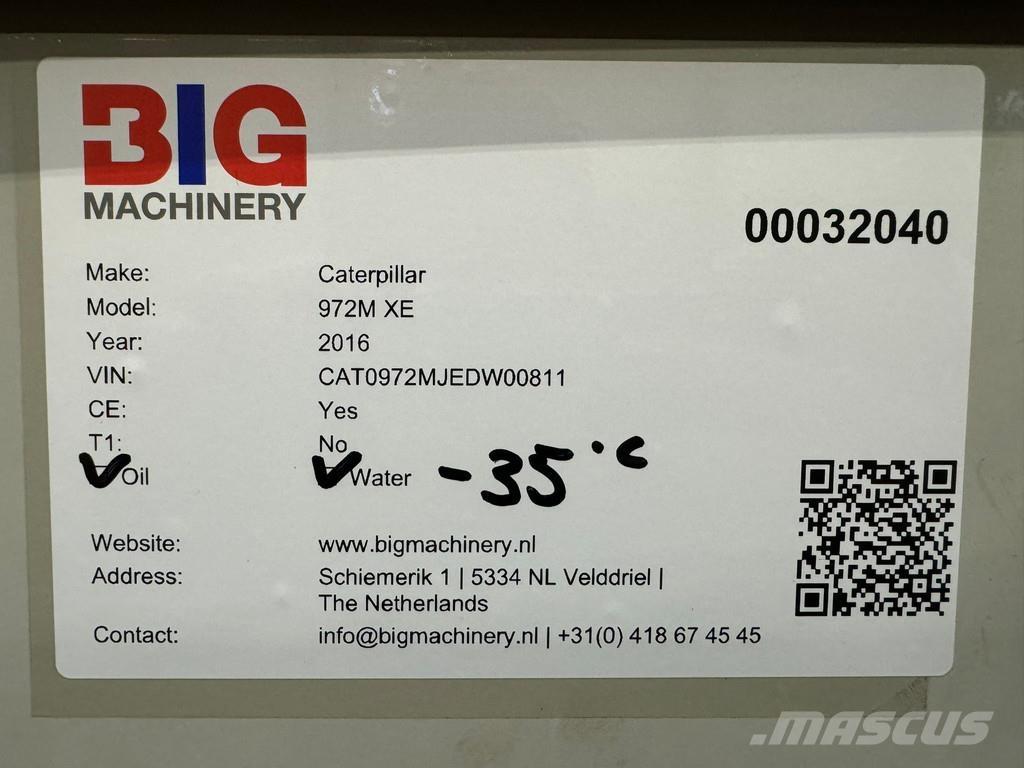 CAT 972M XE Utovarivači na točkove