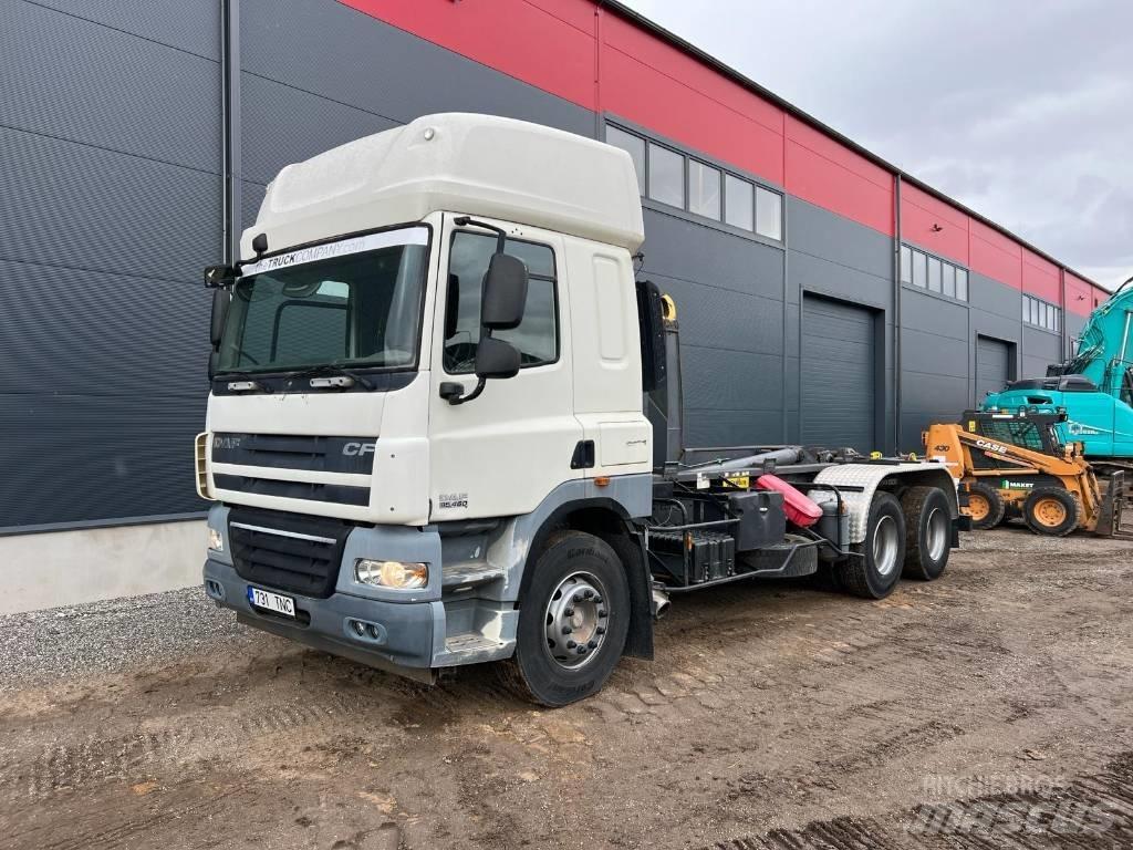 DAF CF85.460 Rol kiper kamioni sa kukom za podizanje tereta