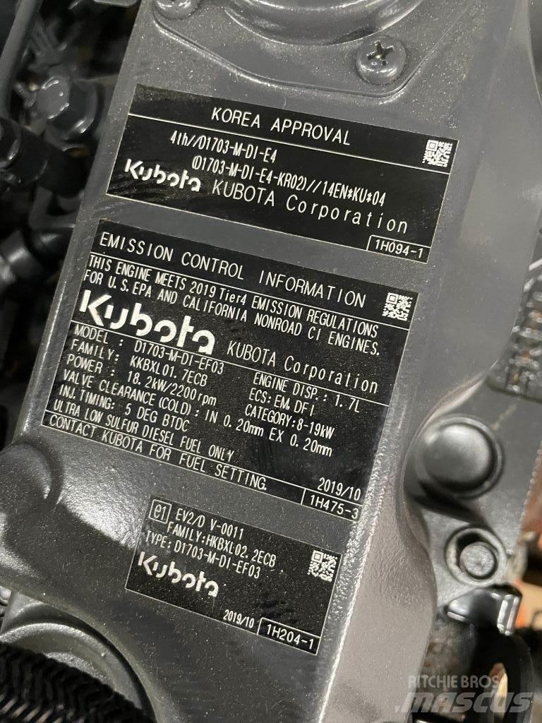 Kubota D1703 Kargo motori