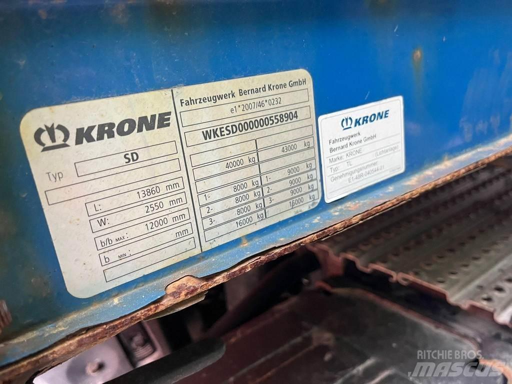 Krone SD Poluprikolice sa ciradom