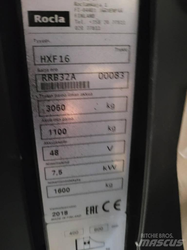 Rocla HXF16 Viljuškari sa pomičnim stupom