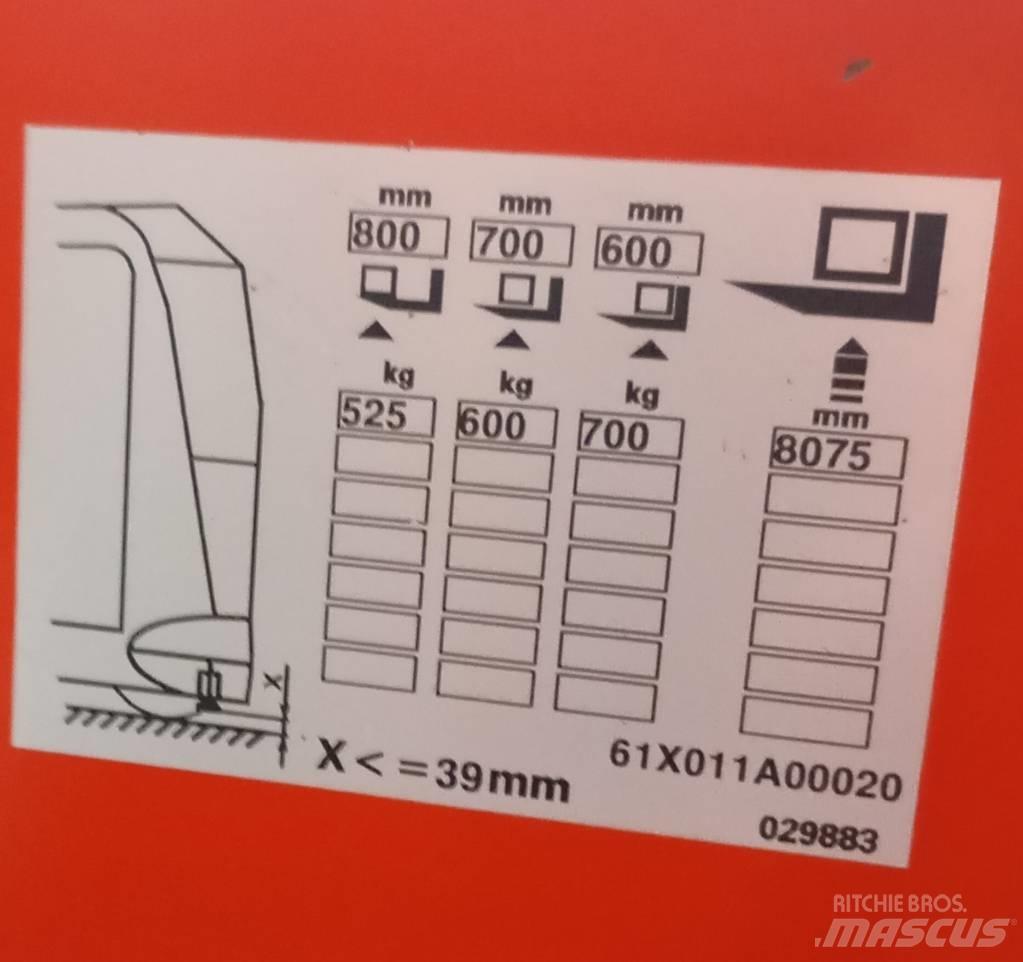 Linde K 011 Viljuškari sa pomičnim stupom