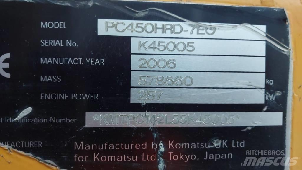 Komatsu PC450HRD-7E0 Bageri za rušenje