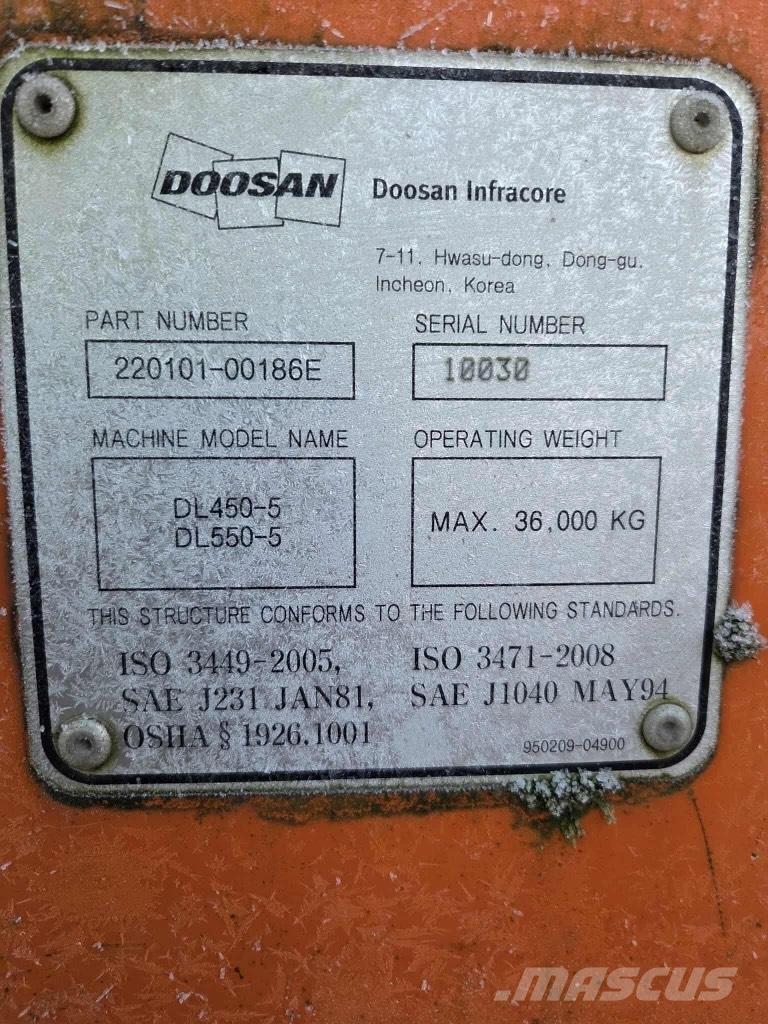 Doosan DL 450-5 Utovarivači na točkove