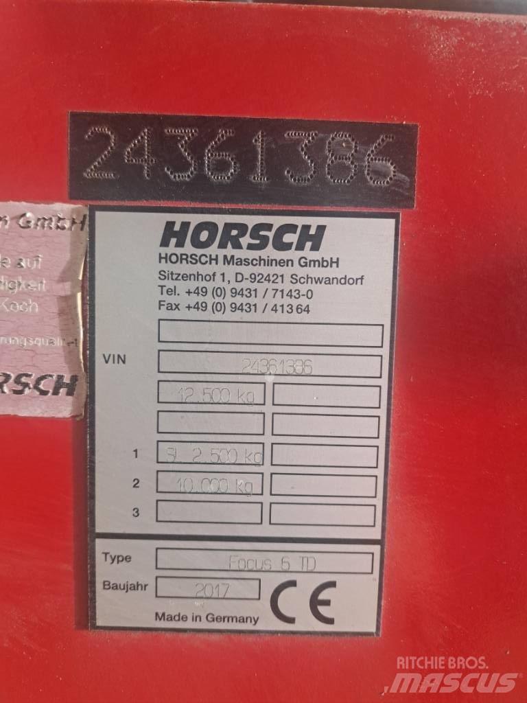 Horsch Focus 6 TD Sejačice