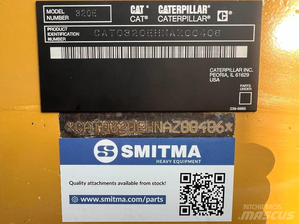 CAT 320E L Bageri guseničari