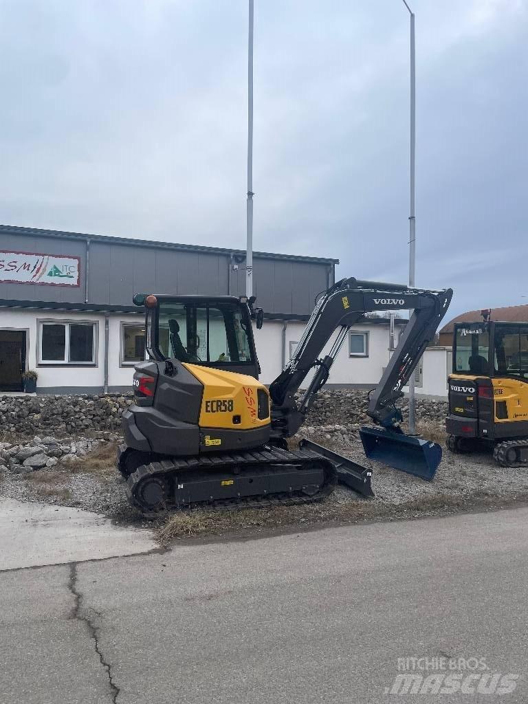 Volvo ECR 58 F Mini bageri < 7t
