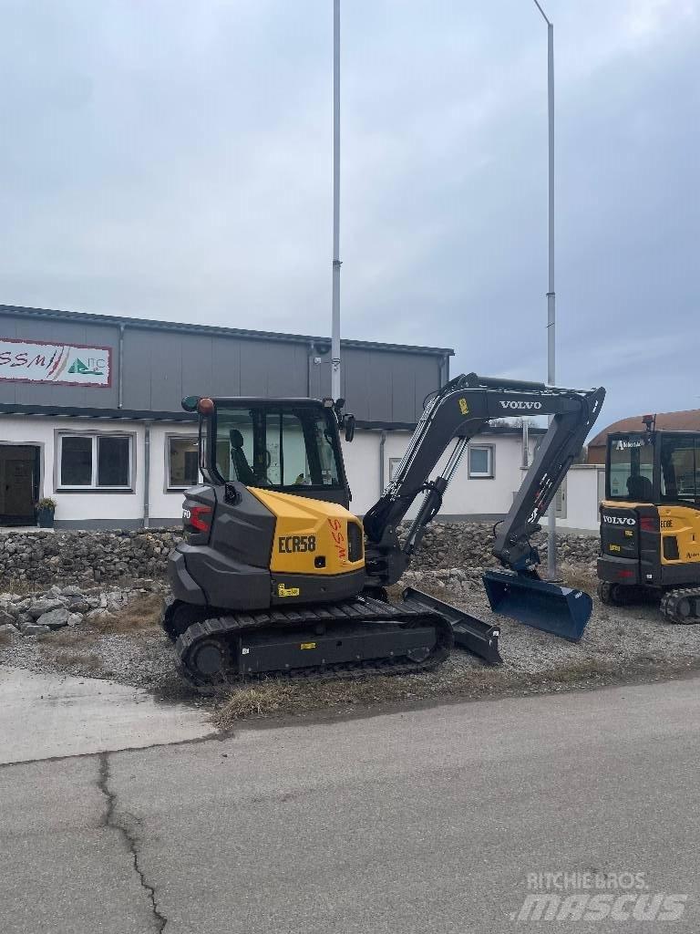 Volvo ECR 58 F Mini bageri < 7t