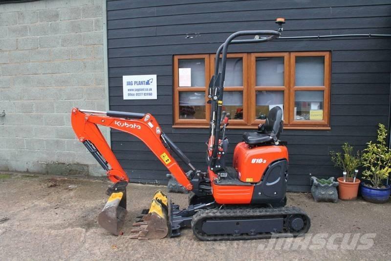 Kubota U 10-3 Mini bageri < 7t