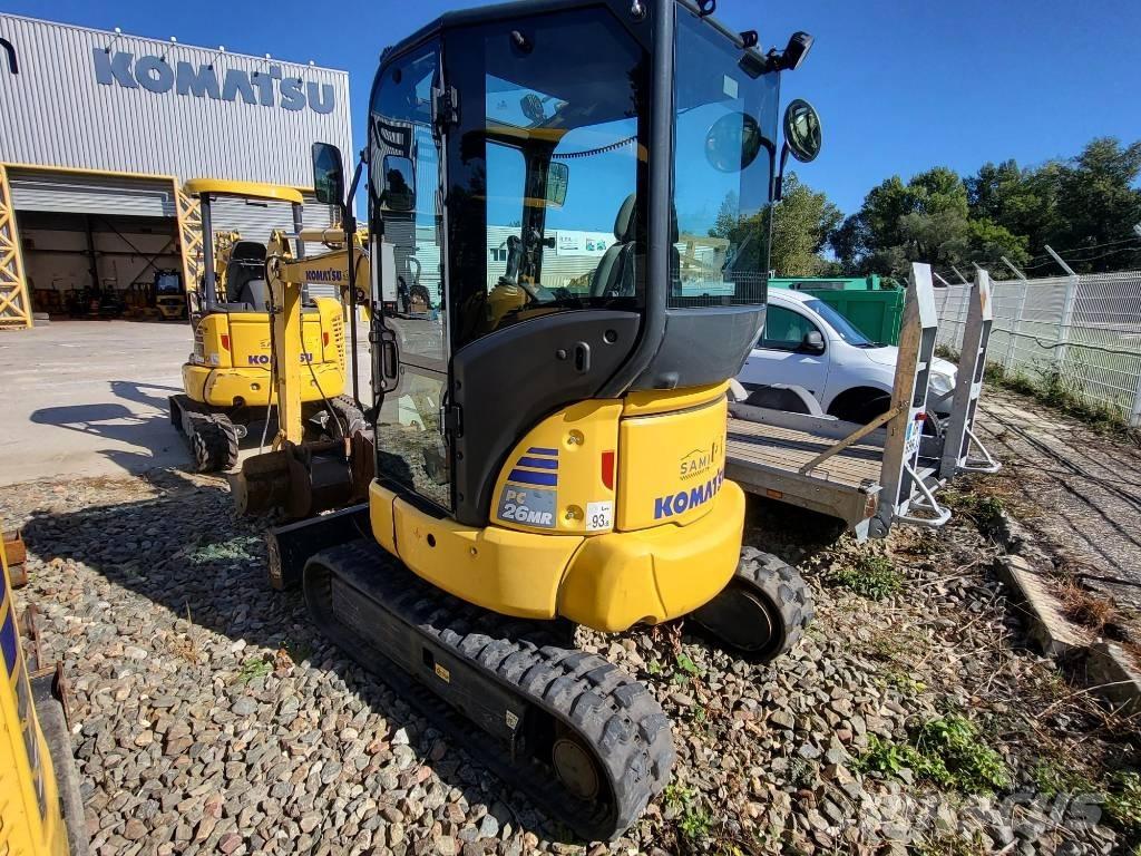 Komatsu PC26MR-5 Mini bageri < 7t