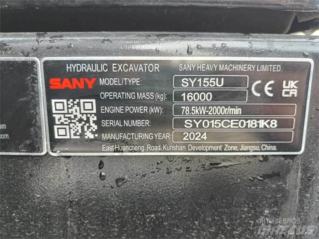 Sany SY155U Bageri guseničari