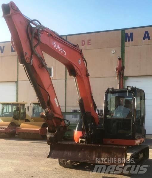Kubota KX 080-4 Midi bageri 7t – 12t