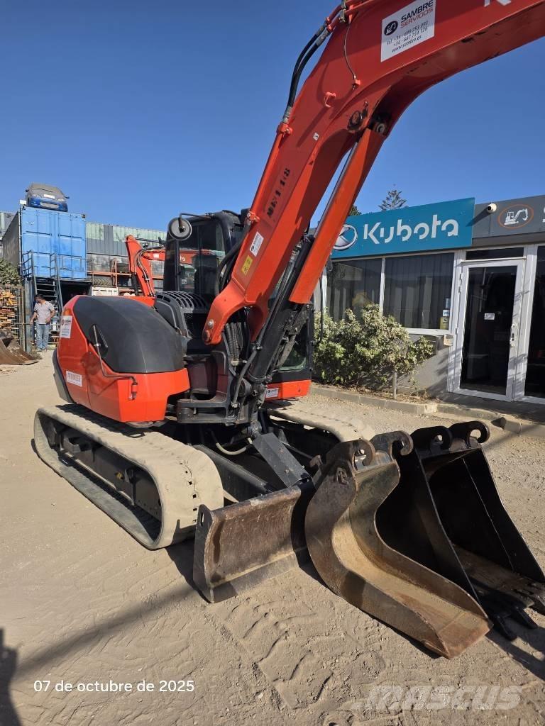 Kubota KX 080-4a2 Midi bageri 7t – 12t