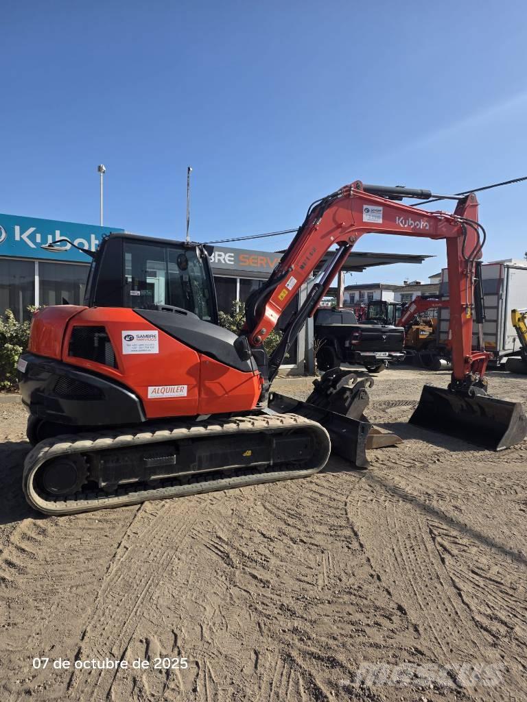 Kubota KX 080-4a2 Midi bageri 7t – 12t