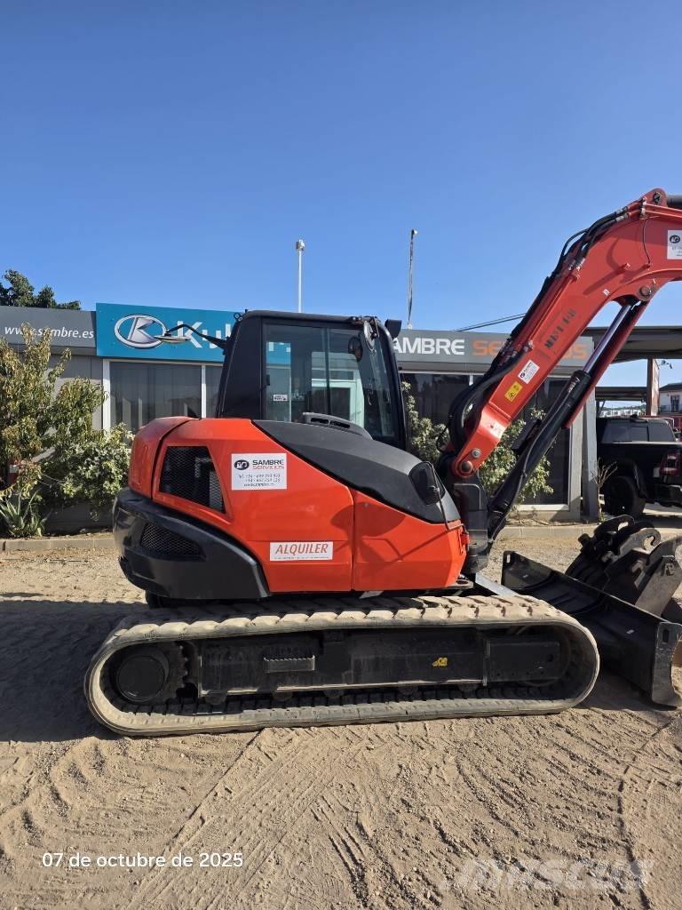 Kubota KX 080-4a2 Midi bageri 7t – 12t