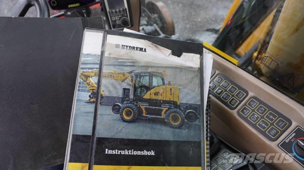 Hydrema MX 16 Rail Bageri točkaši