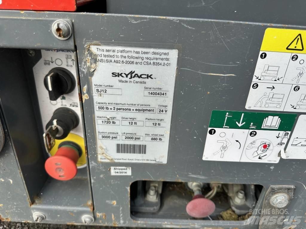 SkyJack SJ 12 Makazaste platforme