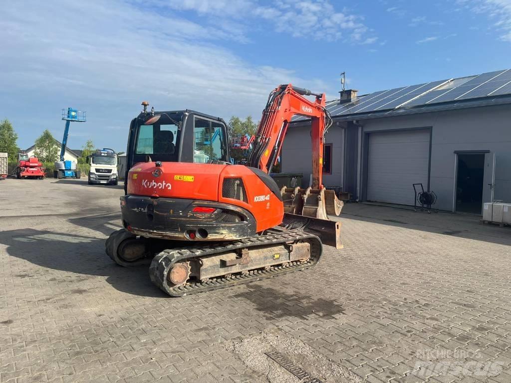 Kubota KX 080-4 Midi bageri 7t – 12t