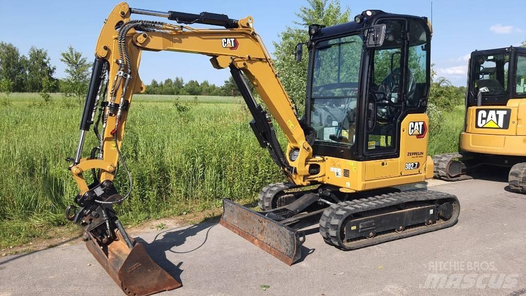 CAT 302.7 DCR 07A Mini bageri < 7t
