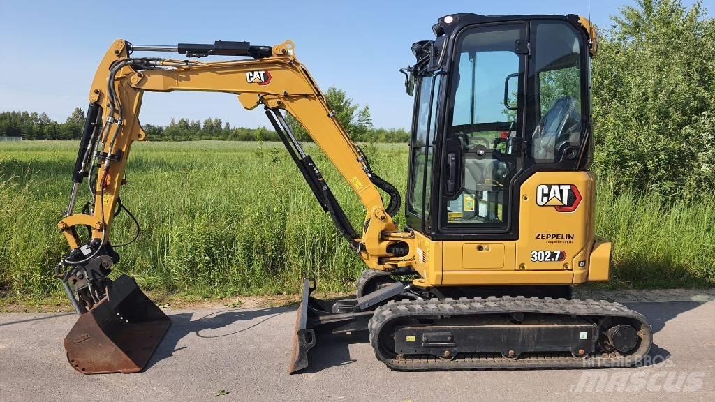 CAT 302.7 DCR 07A Mini bageri < 7t
