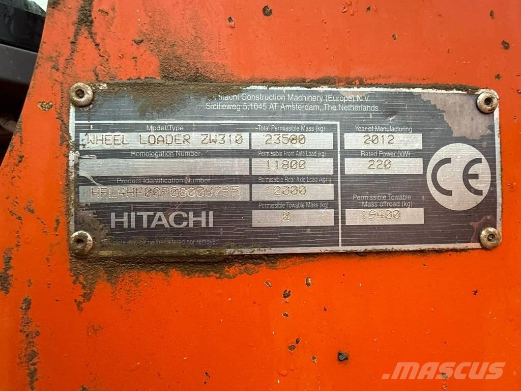  BRAT Hitachi ZW 310 Utovarivači na točkove