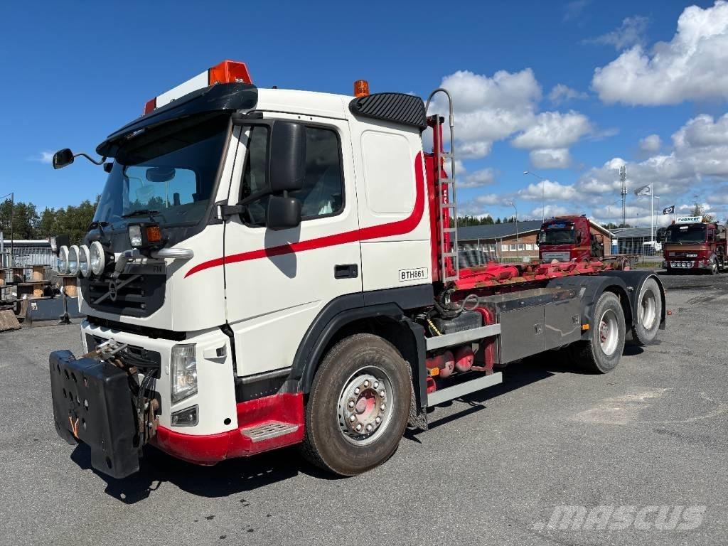 Volvo FM 460 Plog Rol kiper kamioni sa kukom za podizanje tereta