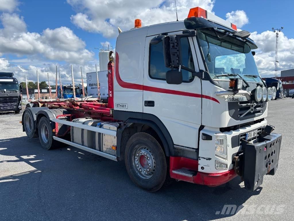 Volvo FM 460 Plog Rol kiper kamioni sa kukom za podizanje tereta