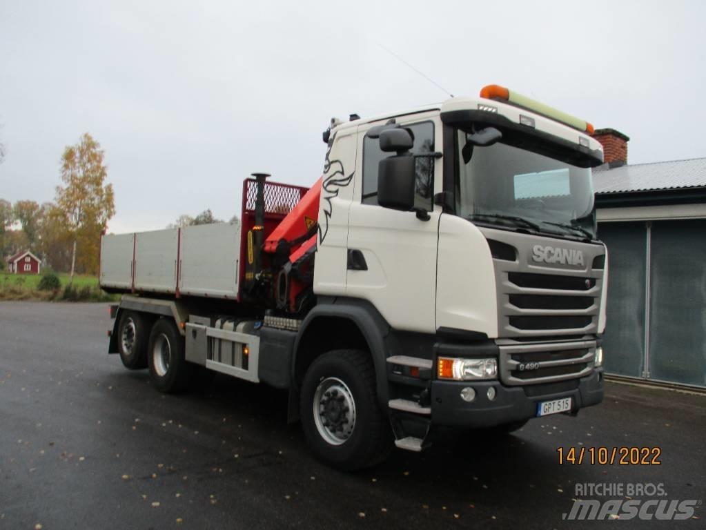 Scania G490cb6x4*4 Kamioni sa kranom