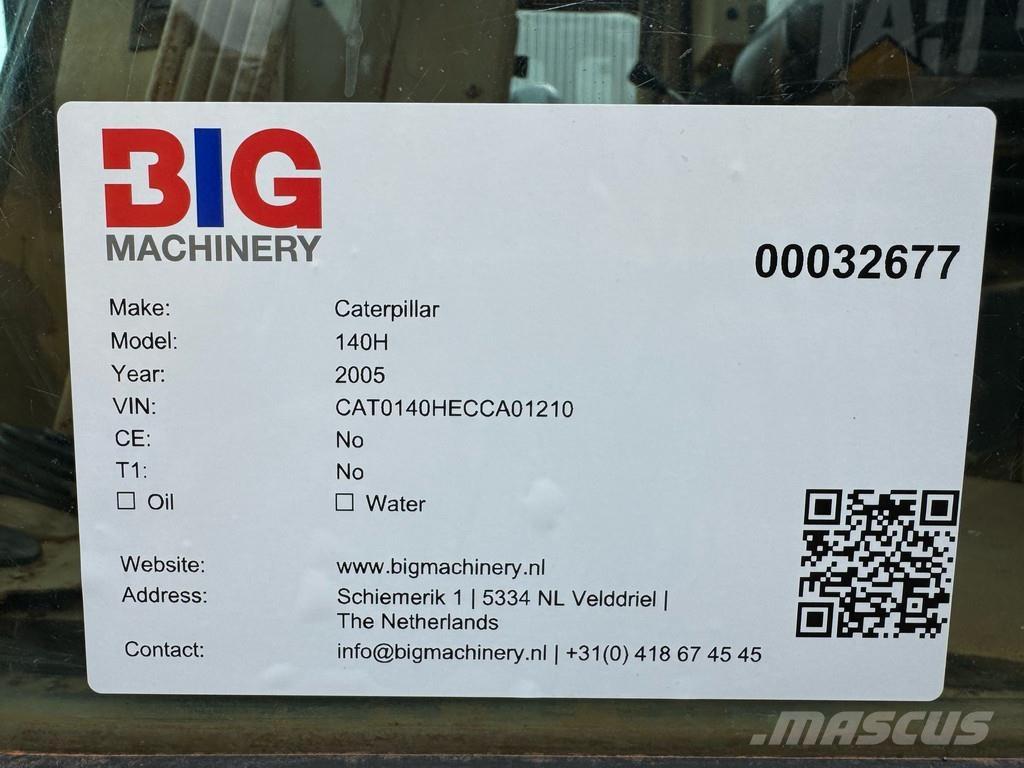 CAT 140H Grejderi