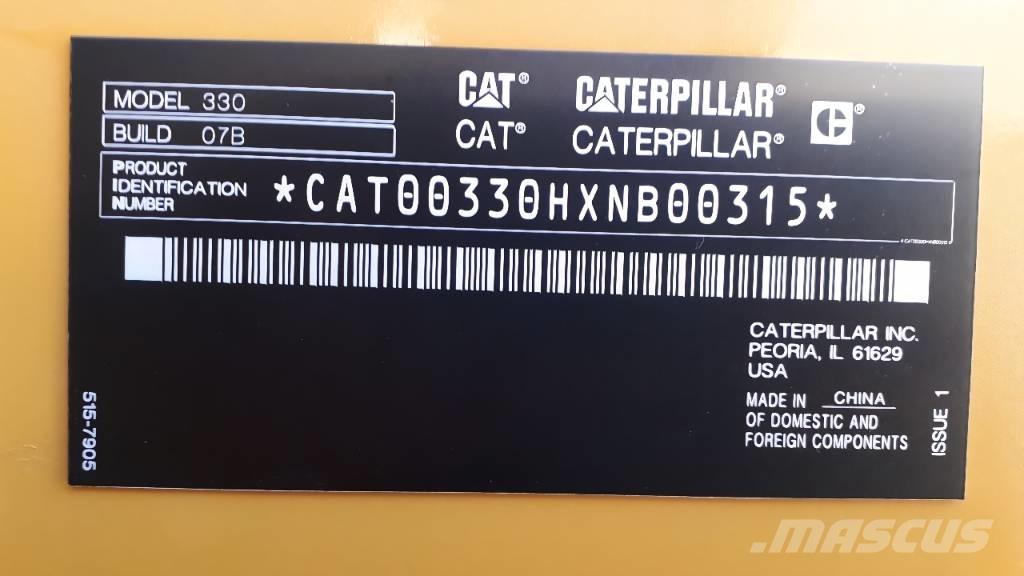 CAT 330 Bageri guseničari