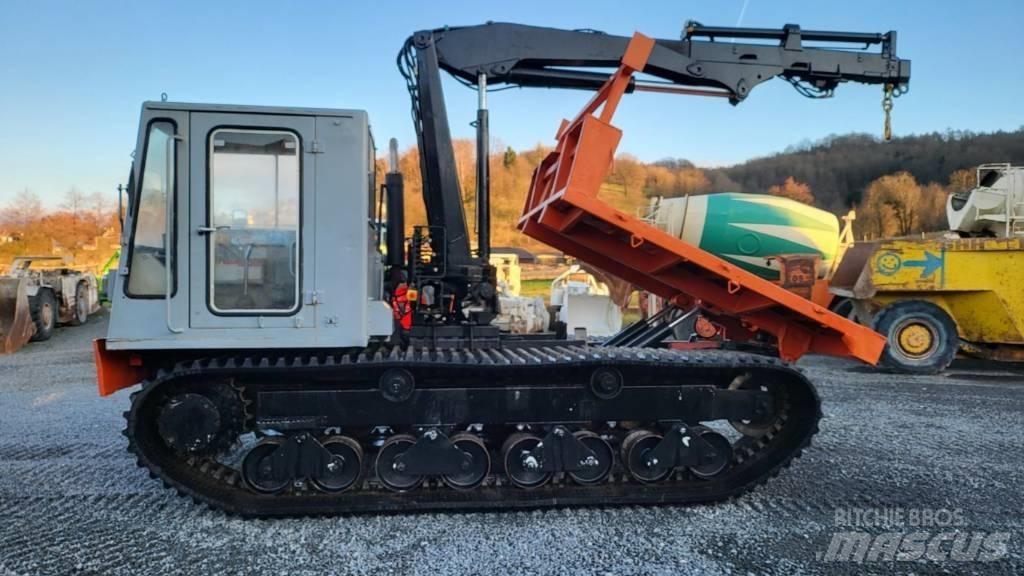 Morooka MST 1500 V Damperi na gusenice