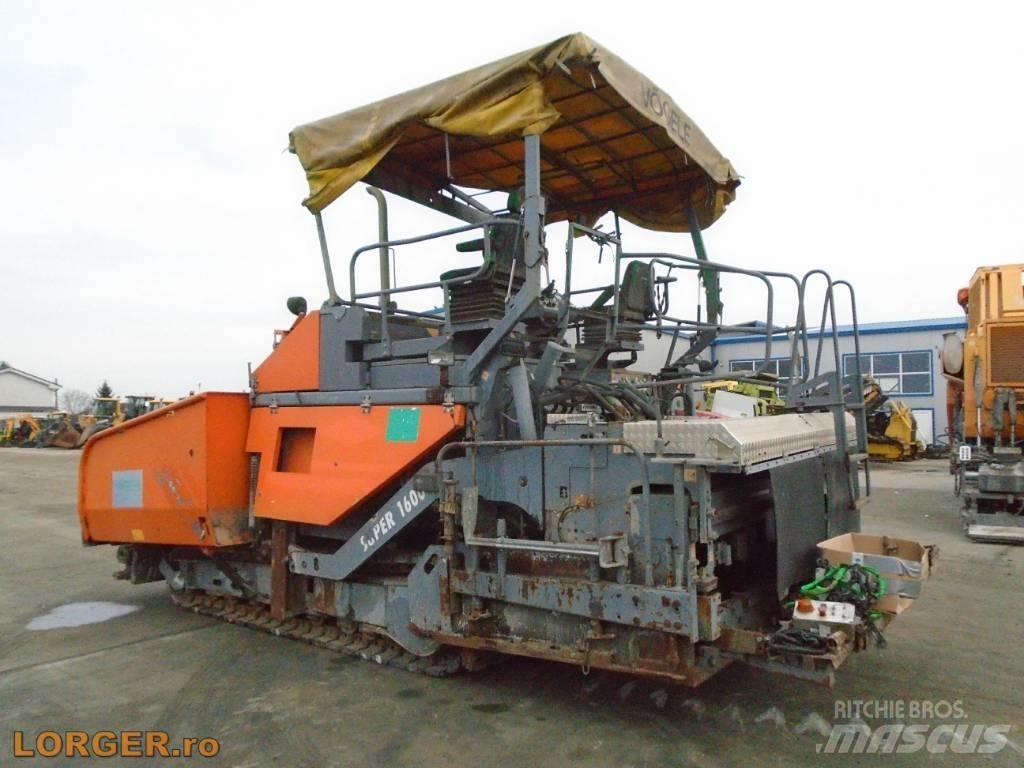 Vögele Super 1600 Asfaltni finišeri