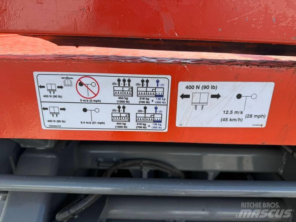 SkyJack SJ 4626 Makazaste platforme
