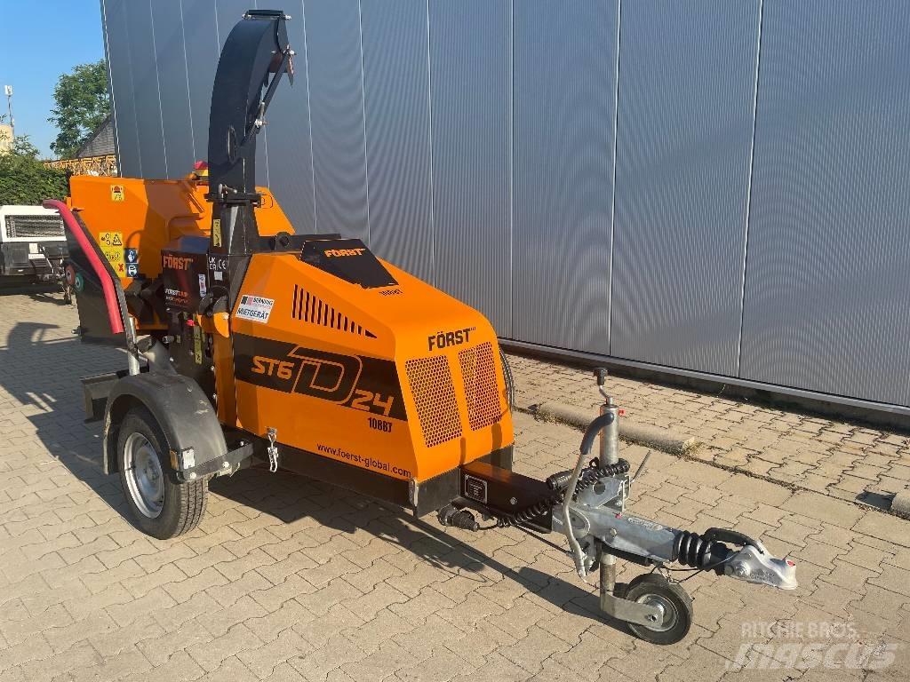  Först ST6D24 Drobilice drva / čiperi
