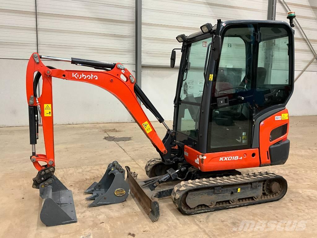 Kubota KX 018-4 Mini bageri < 7t