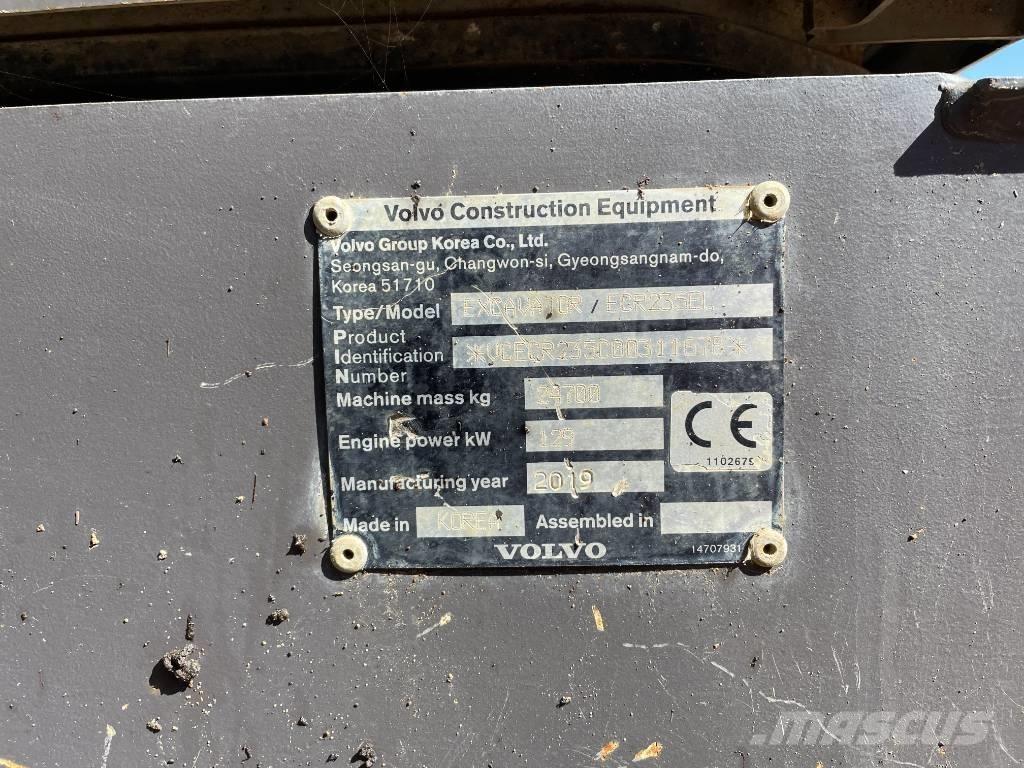 Volvo ECR 235 Bageri guseničari