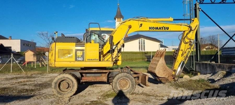 Komatsu PW 140-7 Bageri točkaši