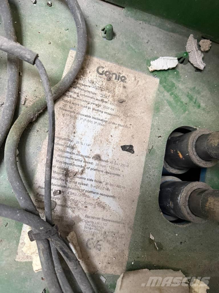Genie GS 1932 Makazaste platforme