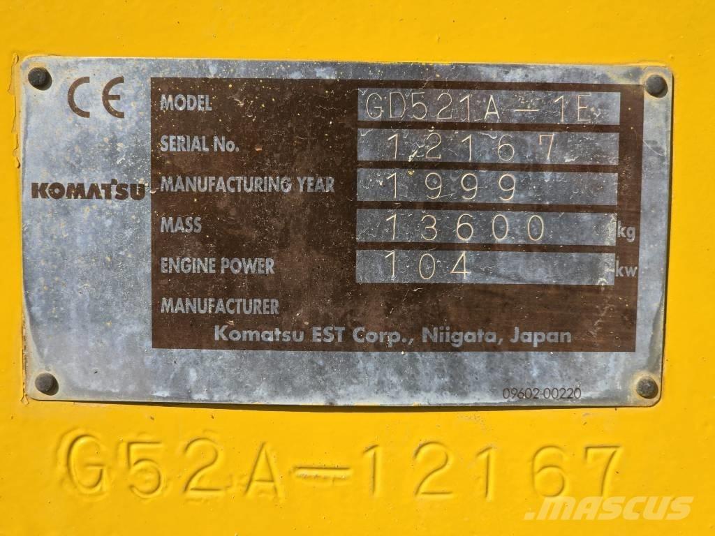 Komatsu GD521A-1 Grejderi