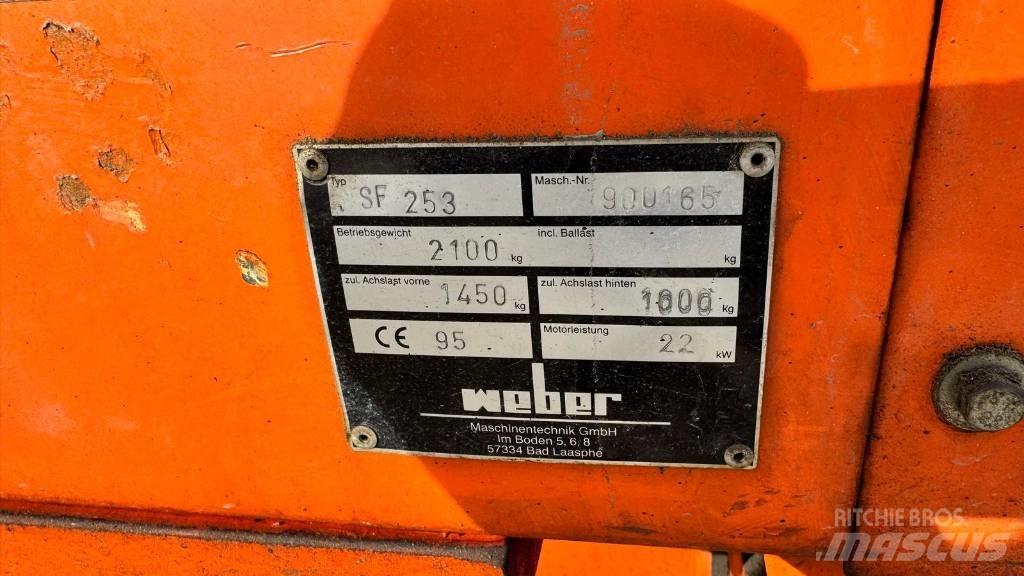 Weber SF253 Rezači asfalta