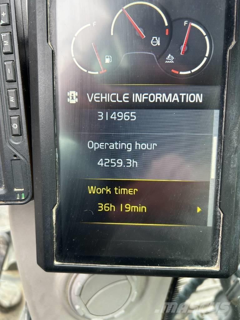 Volvo ECR 145 EL Bageri guseničari