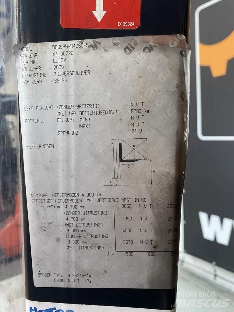 Doosan D40SC-5 Dizelski viljuškari